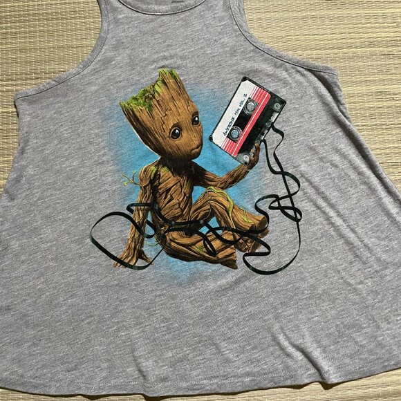 Racer Tank Top, Summer "Mighty Fine shirt ✿ - Picture 4 of 6